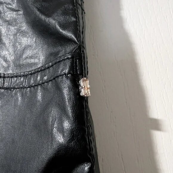 Sportmax | Bella Coated Trousers In Black - Picture 12 of 16